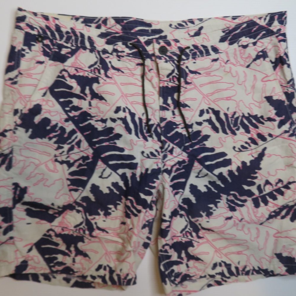 Levis Pink Hawaiian Board Shorts‎ Mens XL Cotton Blend